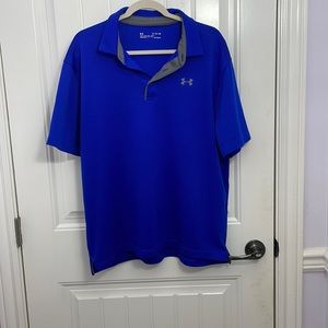 Royal blue Under Armor polo